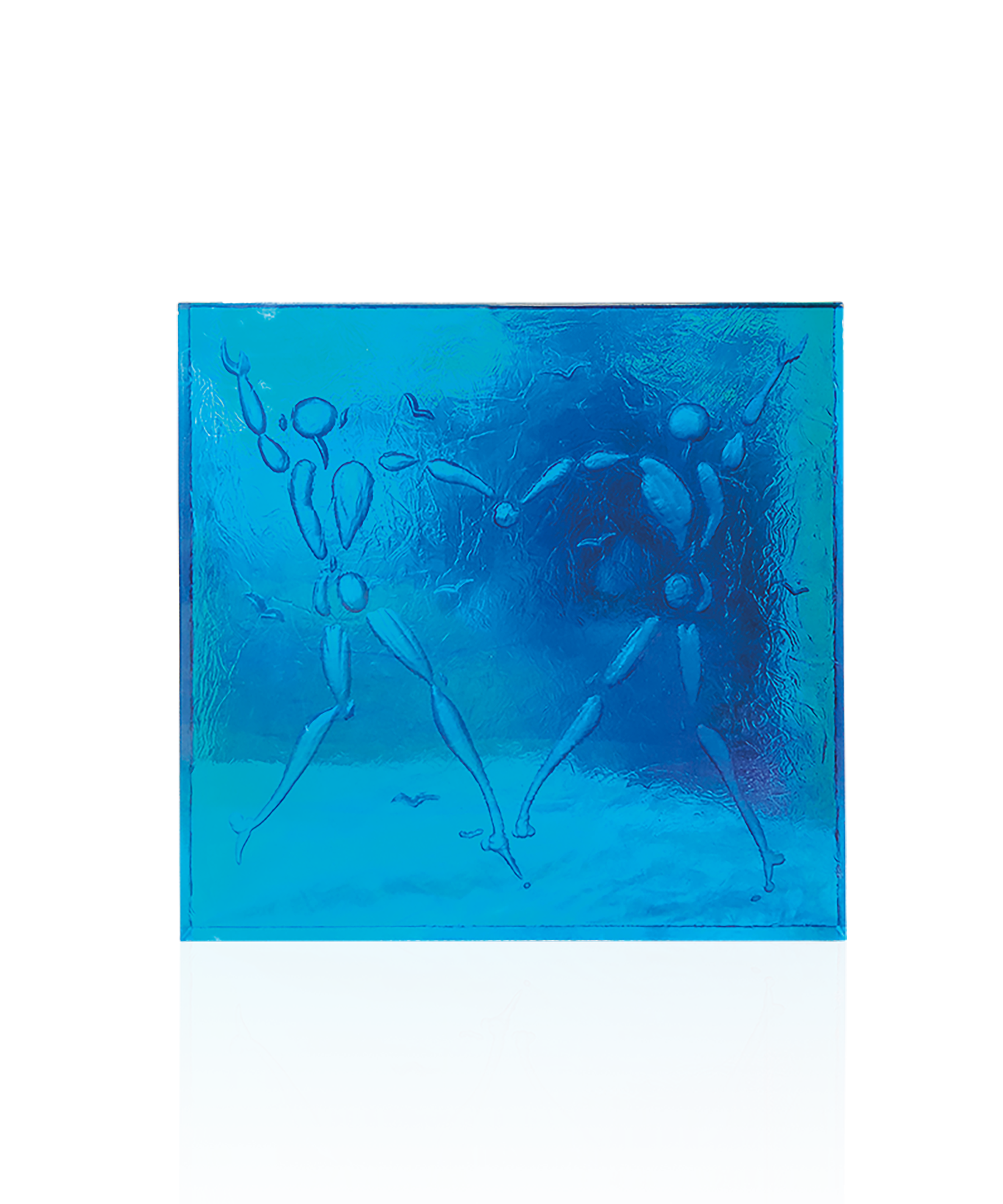 daum-art-cristal-love-dance-sculpture-bleue-8-ex image 1