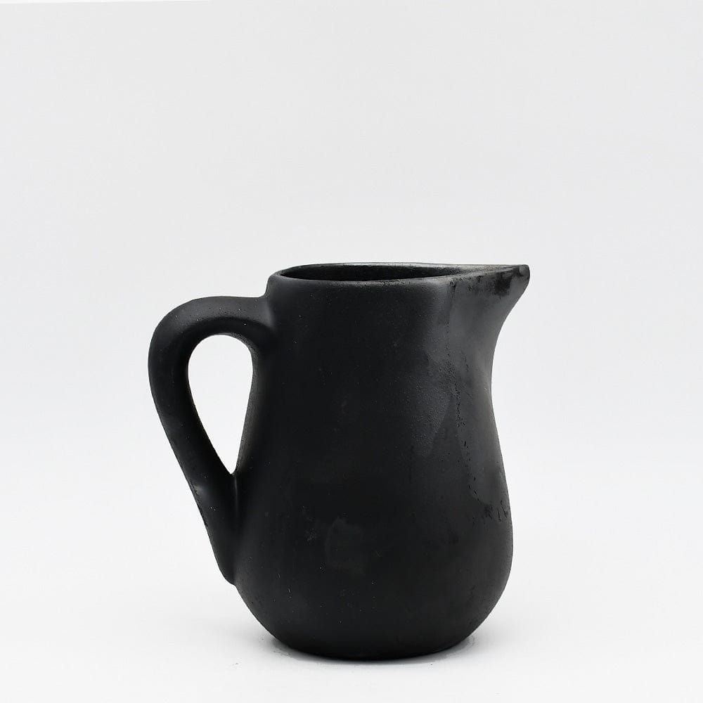 luisa-paix-o-bisalh-es-pichet-terre-cuite-noire-16cm-eau image 1