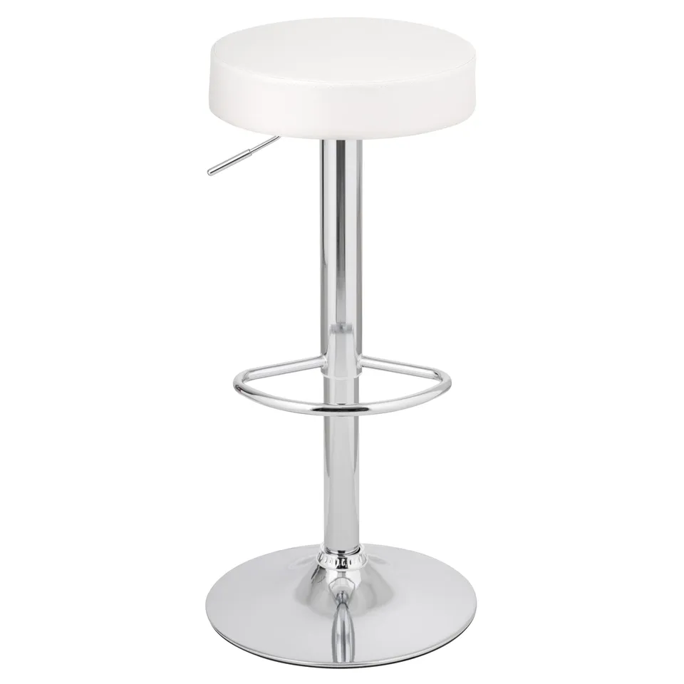 baroni-home-sedie-tabouret-de-bar-blanc-r-glable-59-79-cm image 1