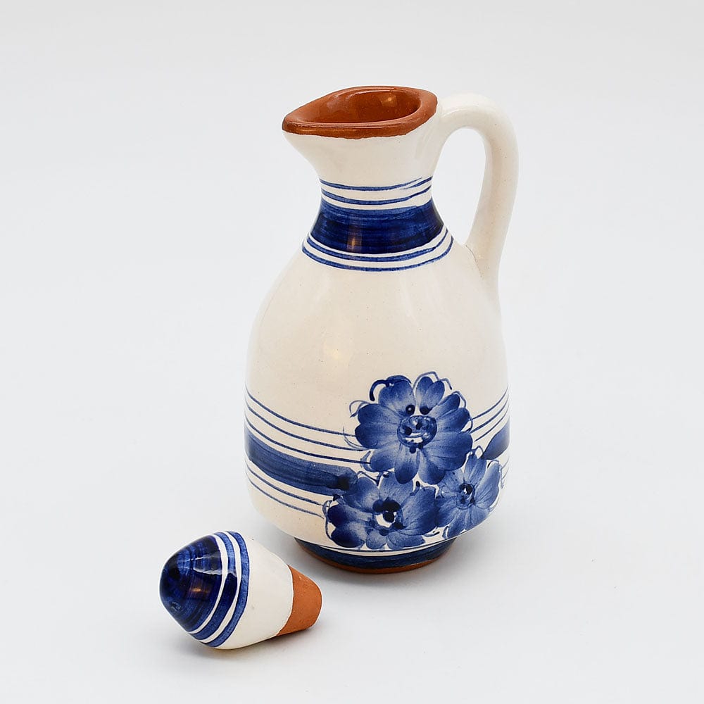 luisa-paix-o-carafe-huile-terre-cuite-bleue-250-ml image 4