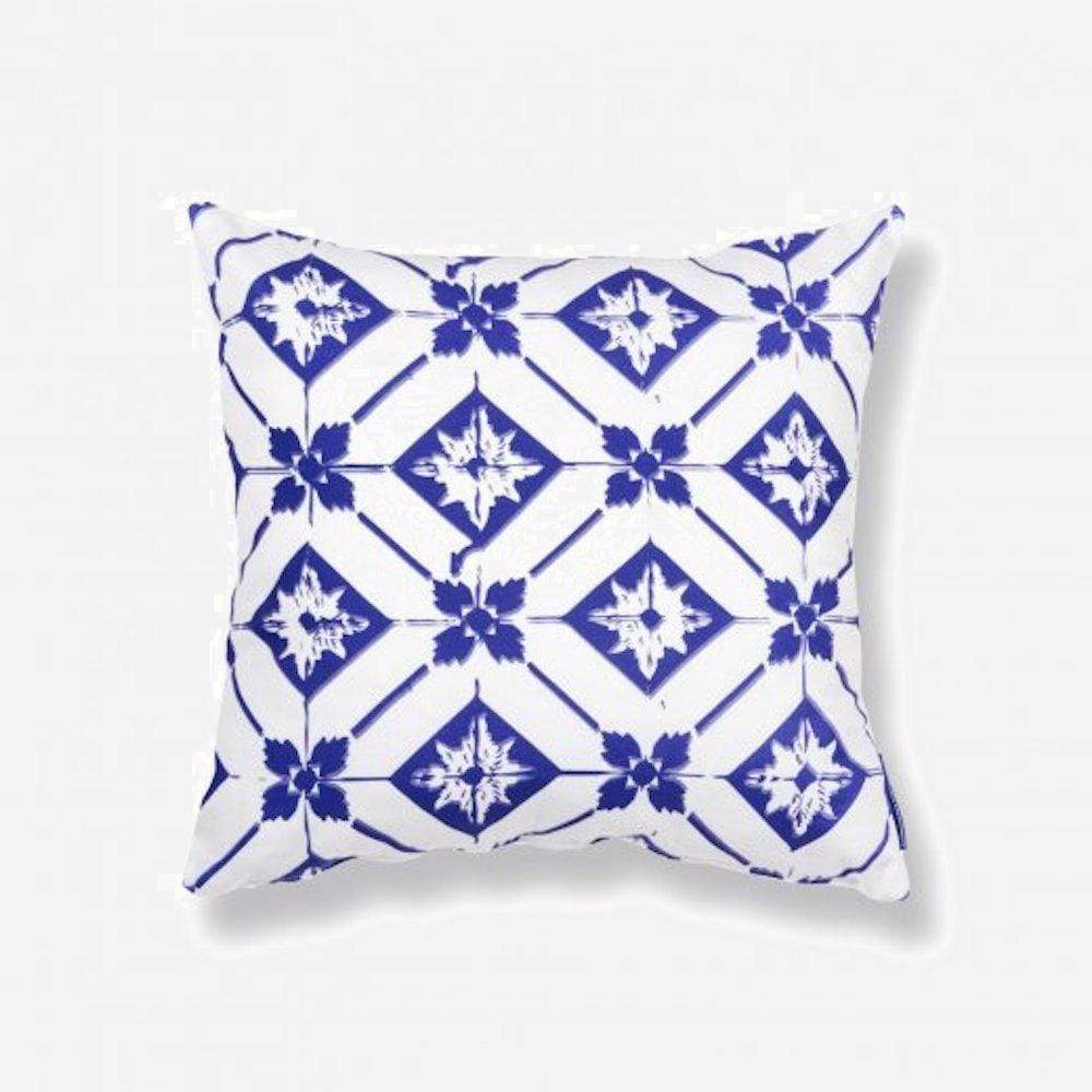 luisa-paix-o-azulejos-housse-de-coussin-50x50-coton-blanc image 1