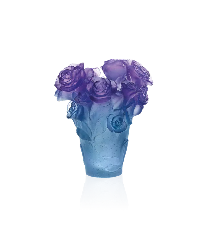 daum-univers-v-g-tal-rose-passion-vase-petit-mod-le-bleu-mauve image 1