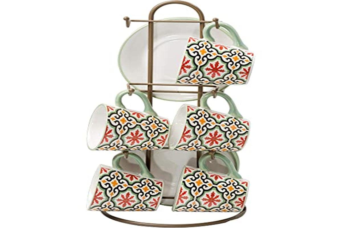 baroni-home-cucina-set-6-tasses-caf-c-ramique-cementine-support image 4