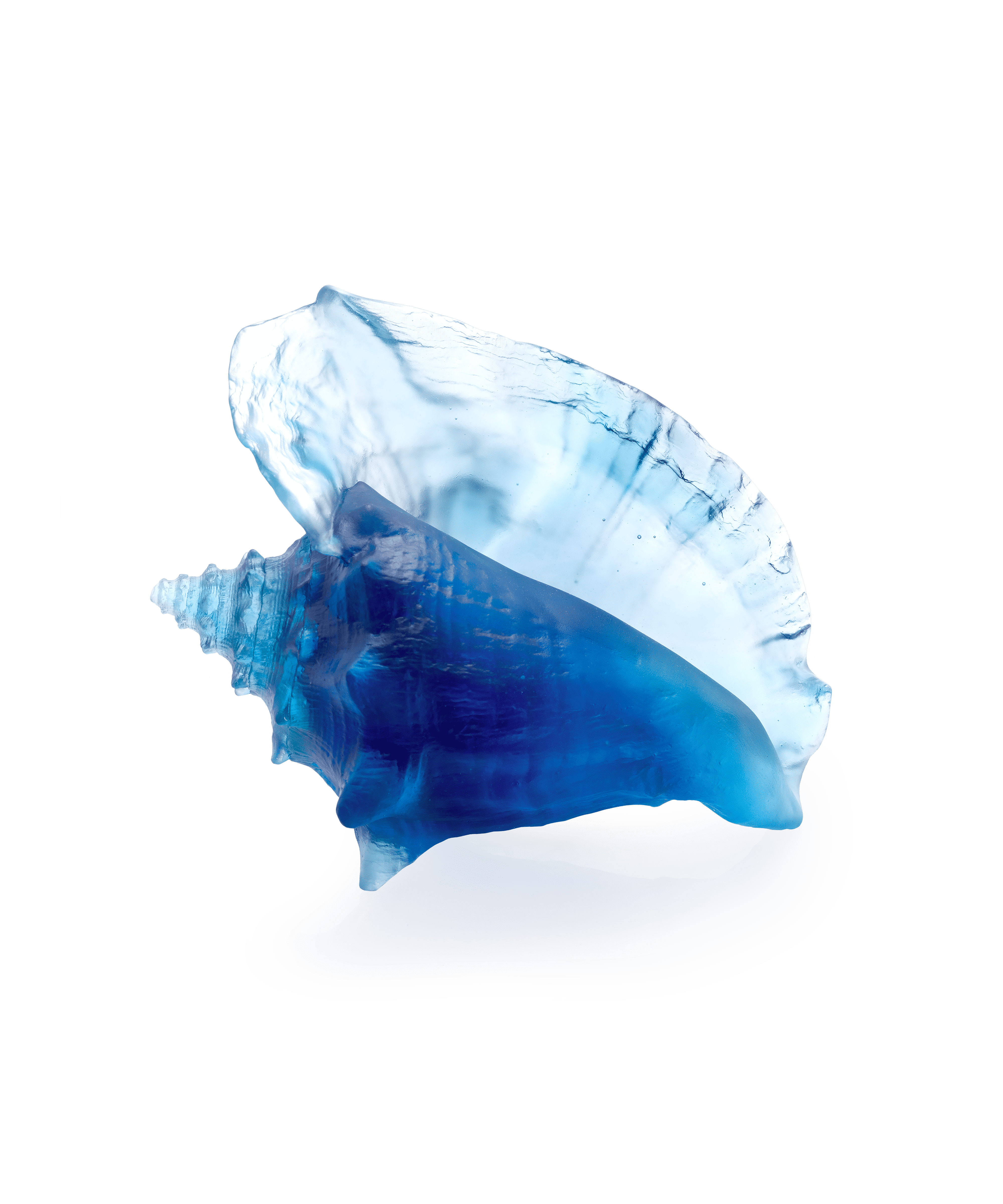 daum-univers-animalier-mer-de-corail-coquillage-conque-cristal image 1