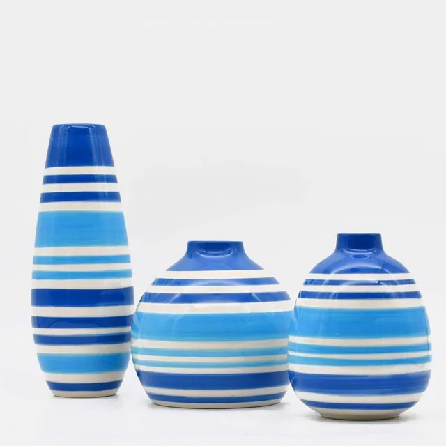 luisa-paix-o-ensemble-3-vases-soliflores-ray-s-bleus image 1