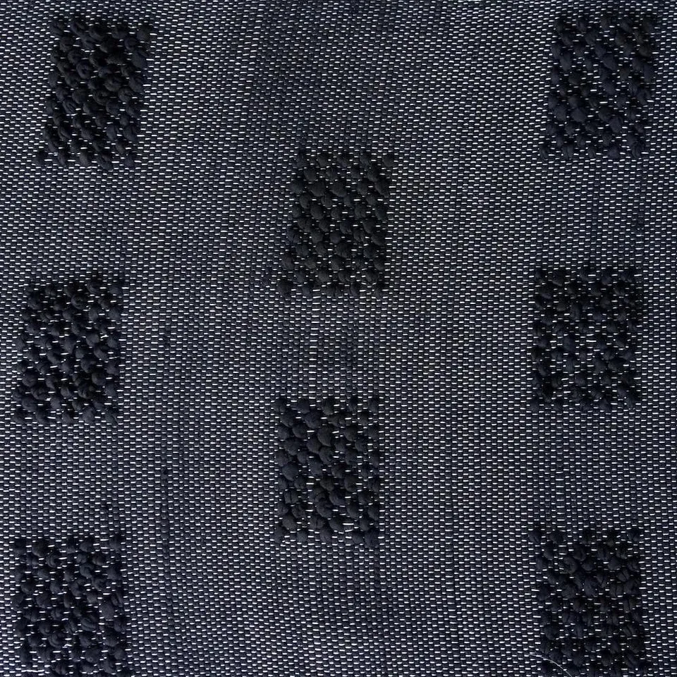 luisa-paix-o-tapis-coton-100x50-tapis-de-bain-noir-lavable image 1