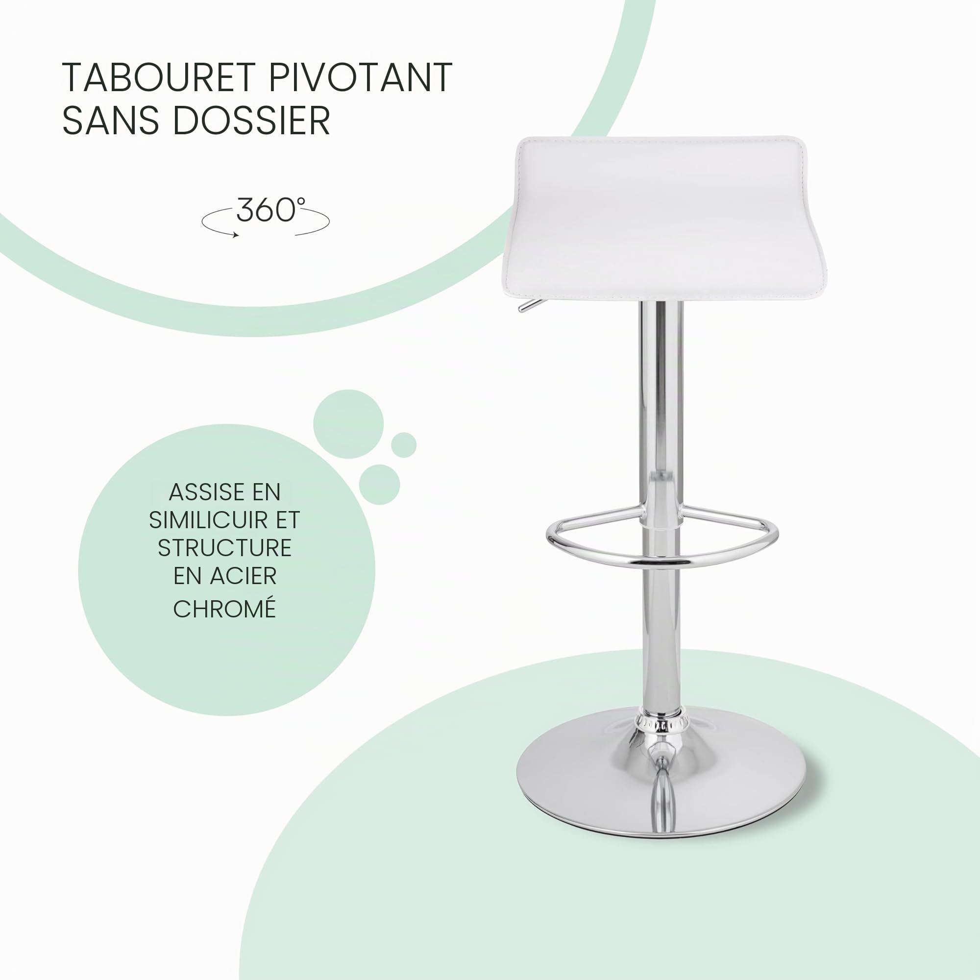 baroni-home-sedie-tabouret-bar-blanc-r-glable-59-79-cm image 6