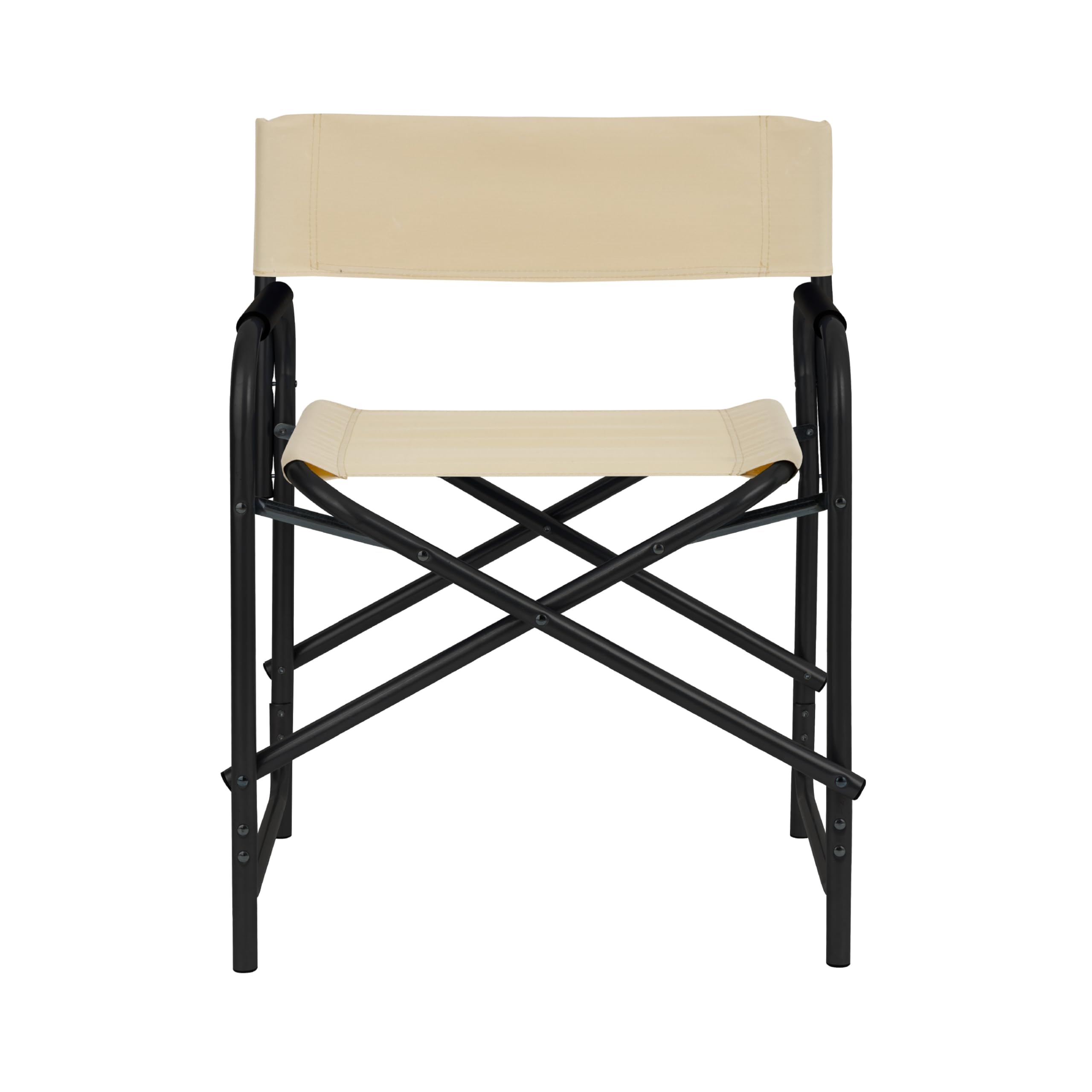 baroni-home-outdoor-chaise-r-alisateur-pliante-cru-acier-toile image 7