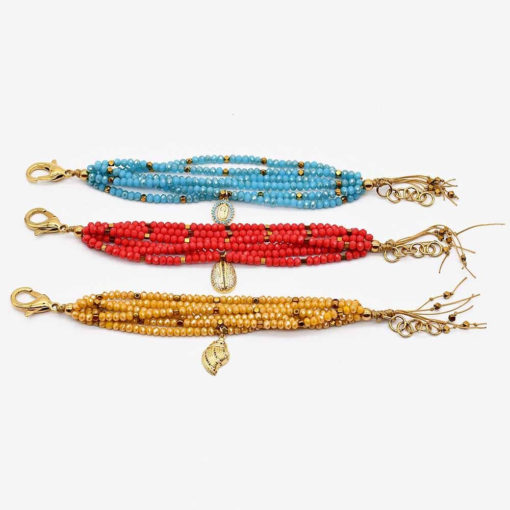 luisa-paix-o-bijoux-du-portugal-bracelet-perles-de-verre-rouge-r-glable image 5