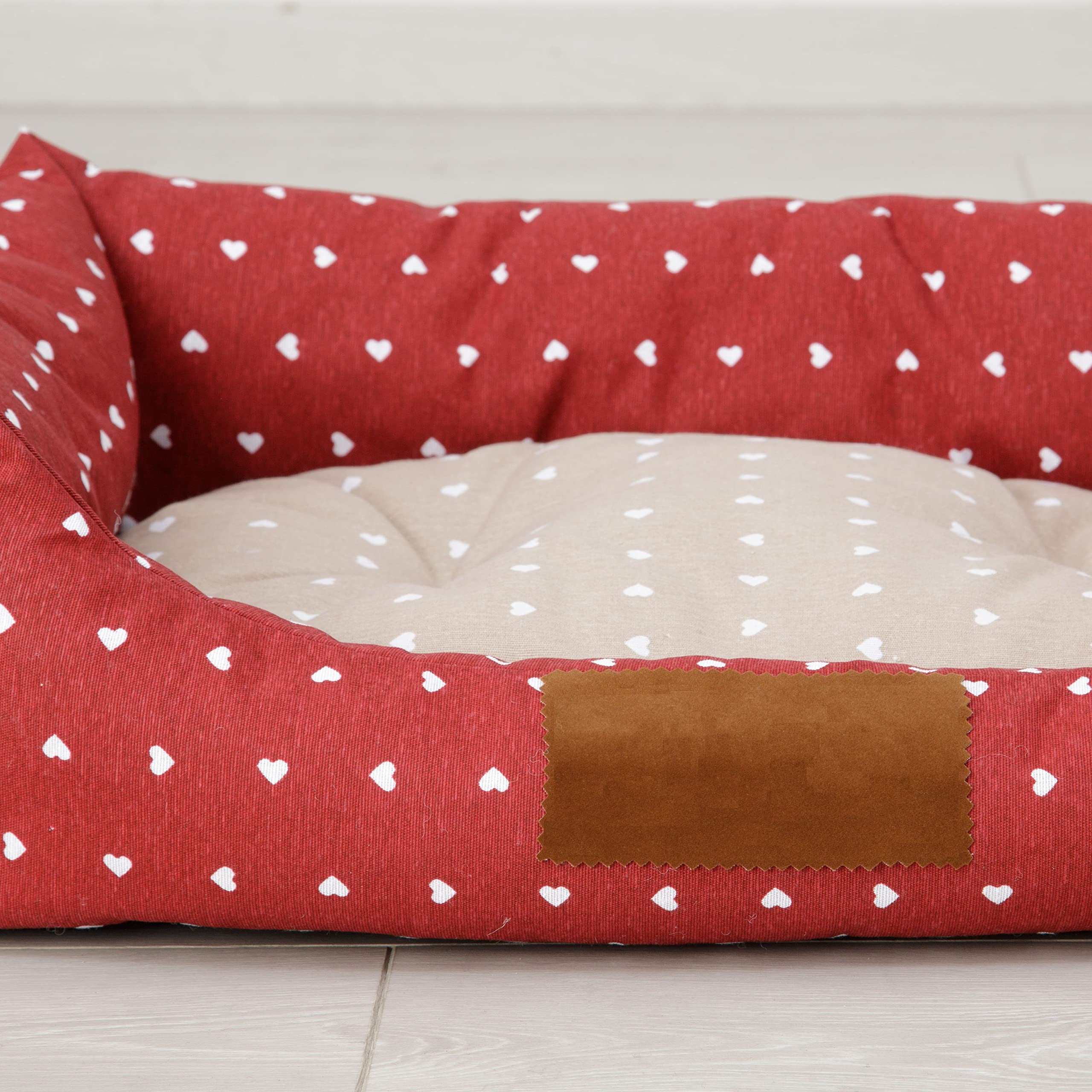 baroni-home-pet-panier-chien-chat-m-60x70-cm-beige-c-urs image 3