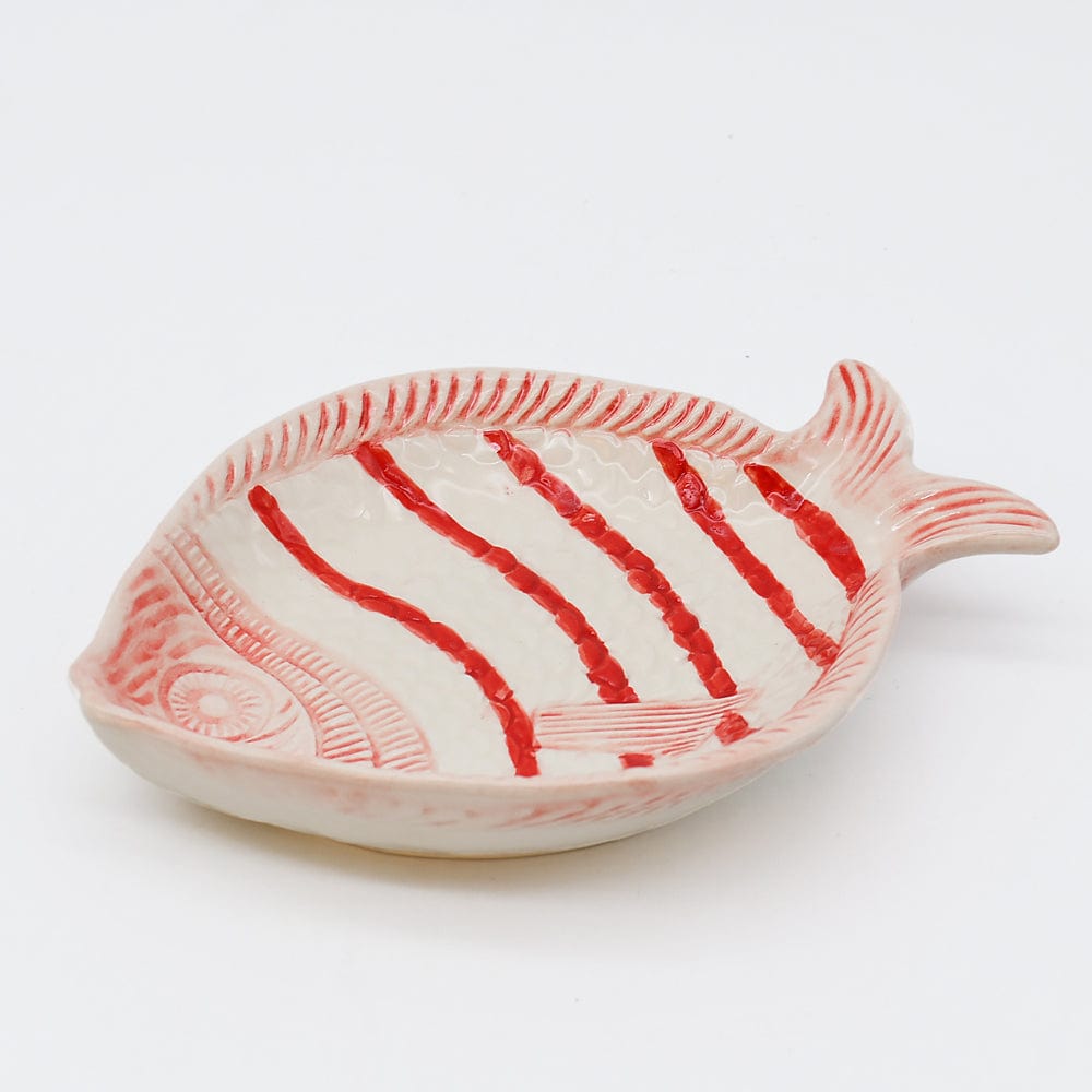 assiette-poisson-creuse-c-ramique-rouge-25cm-ray-e image 3