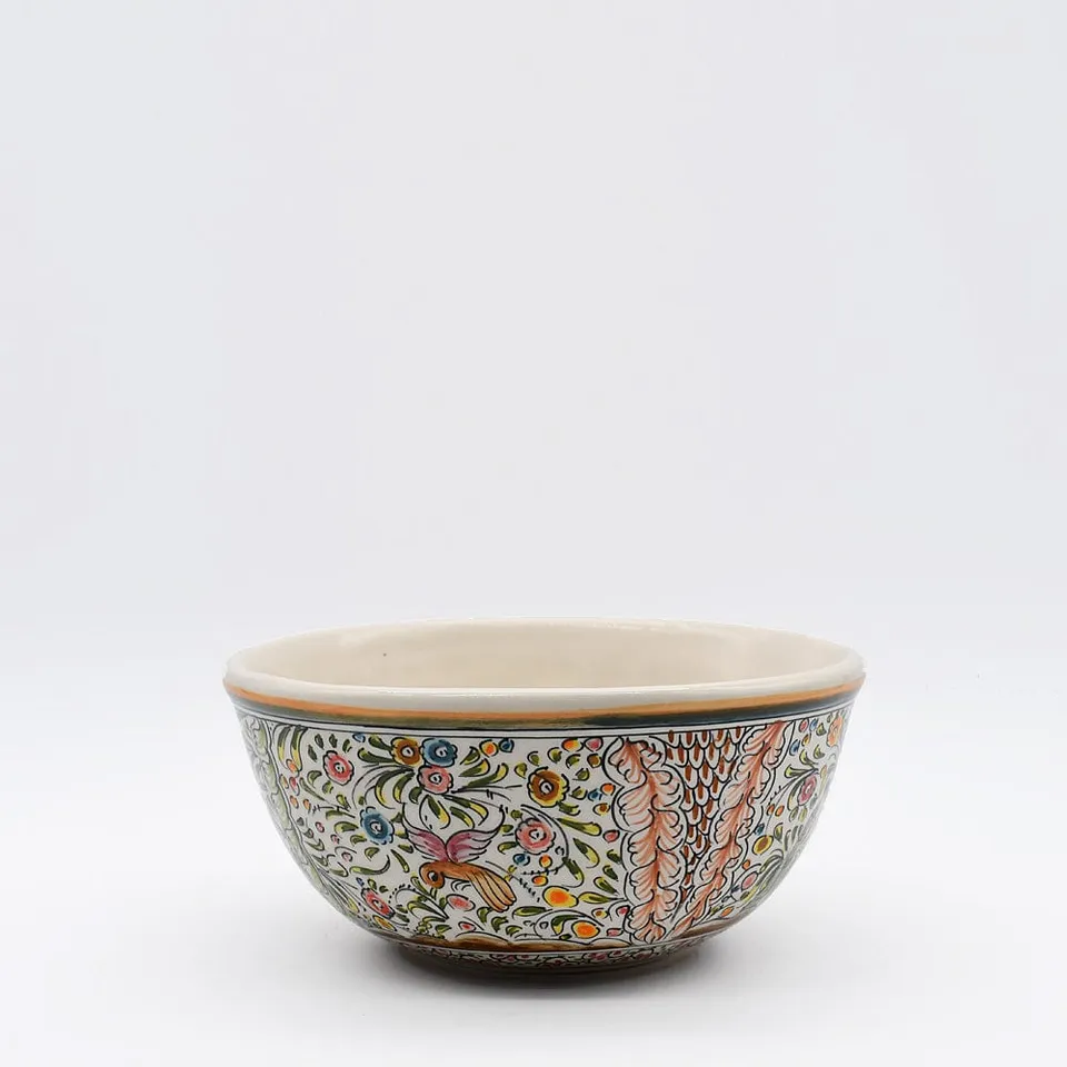 luisa-paix-o-vaisselle-portugaise-saladier-coimbra-23cm-peint-main image 1