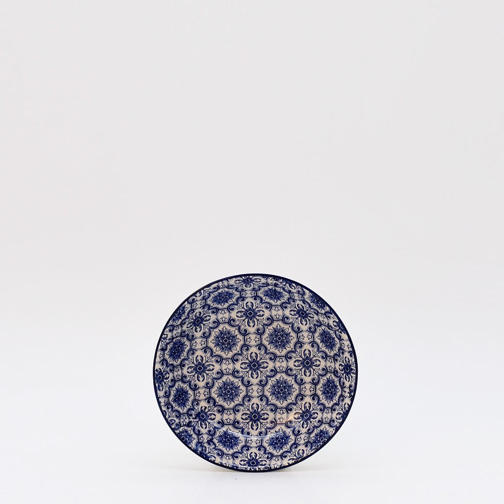 luisa-paix-o-assiette-padr-o-bleue-12-cm-c-ramique image 1