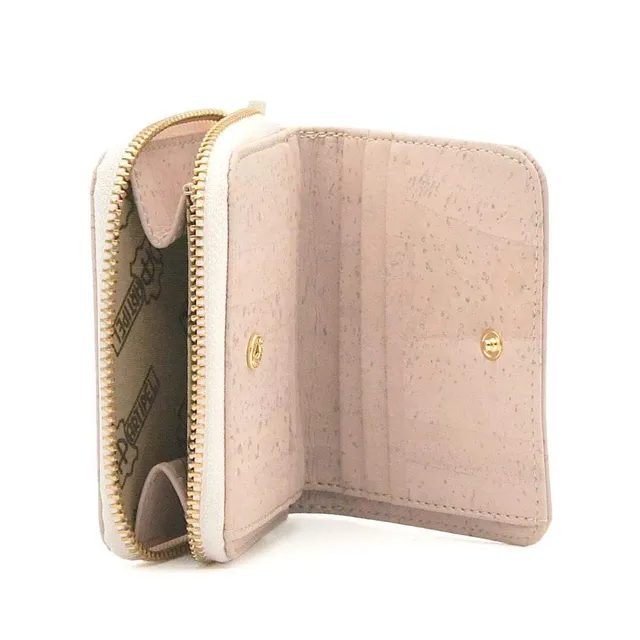luisa-paix-o-accessoires-portefeuille-li-ge-nude-bouton-pression-10-5-cm image 1