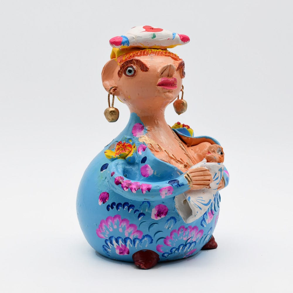 luisa-paix-o-boneca-barriguda-20cm-statuette-argile image 5