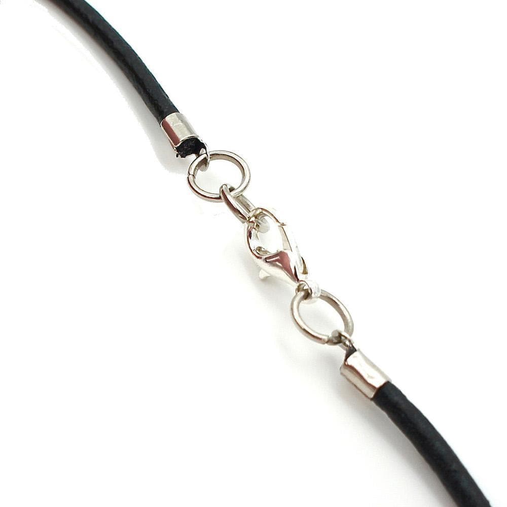 luisa-paix-o-collier-sol-mar-c-ramique-sur-cuir-45cm-fait-main image 2