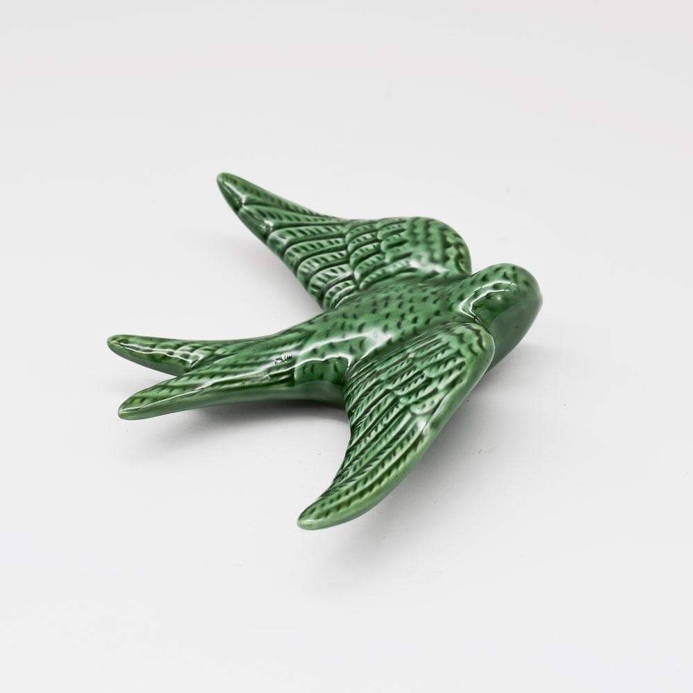 luisa-paix-o-hirondelle-c-ramique-verte-14-cm-murale image 4