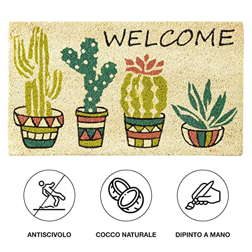 baroni-home-tessile-casa-paillasson-coco-cactus-welcome-70x40-cm image 7