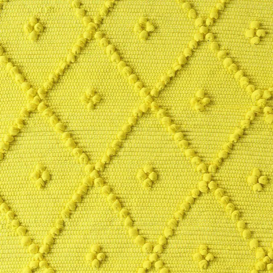 luisa-paix-o-linge-de-maison-tapis-salle-de-bain-100x50-jaune-coton image 1