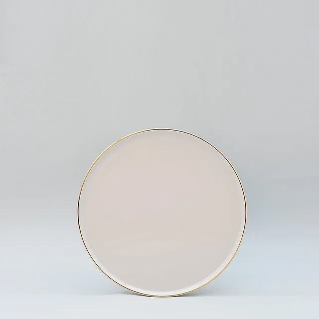 luisa-paix-o-assiette-porcelaine-resonance-23-cm-dor image 1