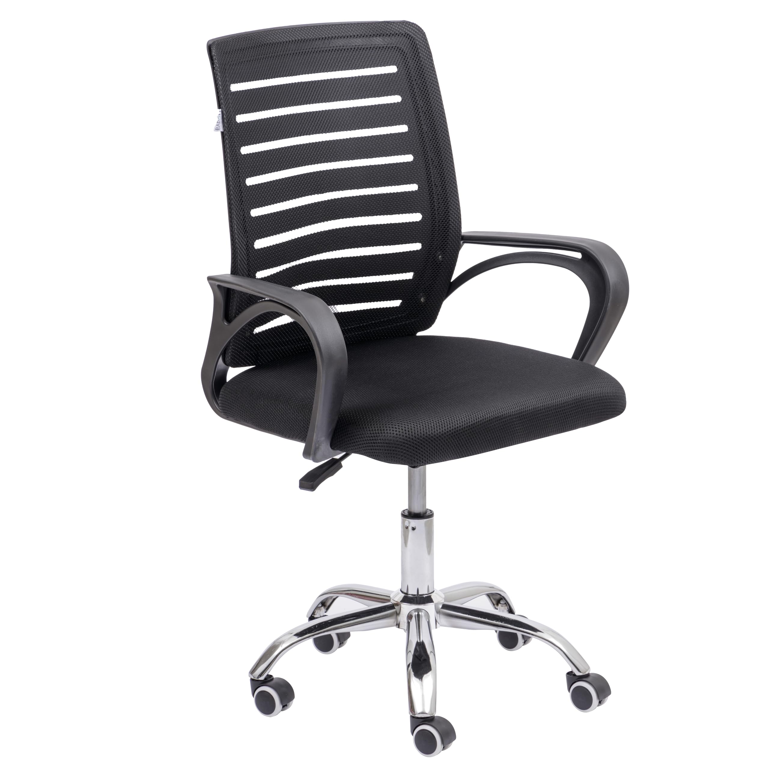 baroni-home-sedie-chaise-de-bureau-version-classique-noire image 7