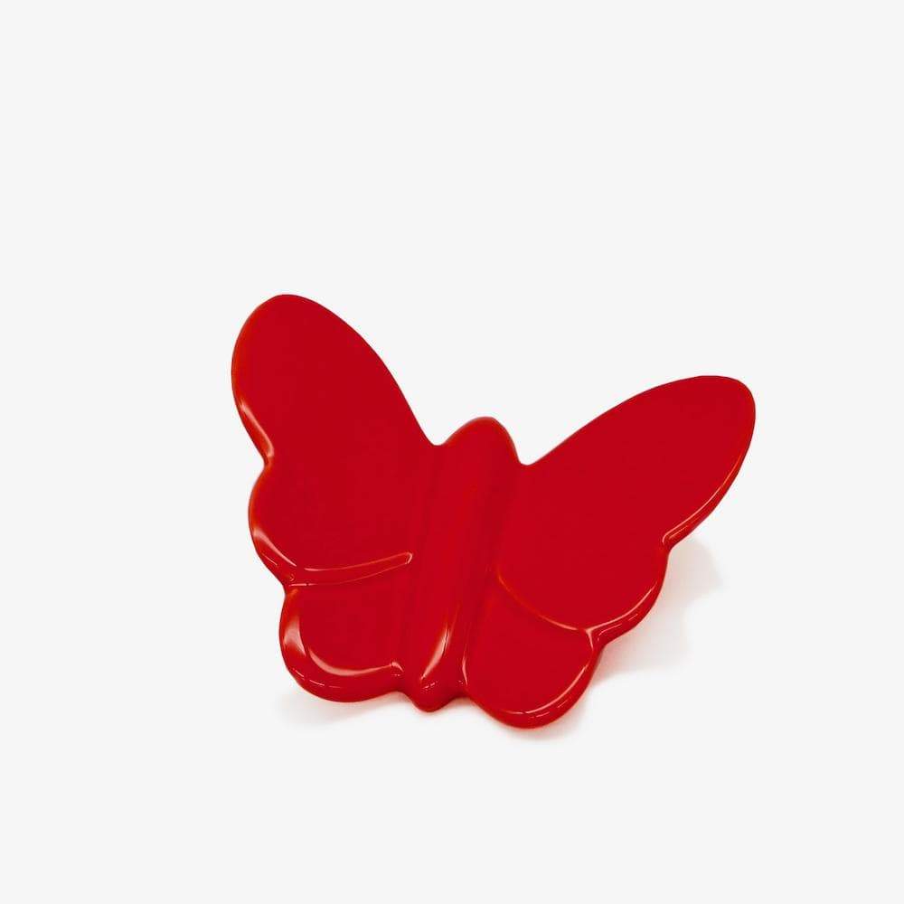luisa-paix-o-papillon-rouge-c-ramique-d-co-murale-14x12cm image 2