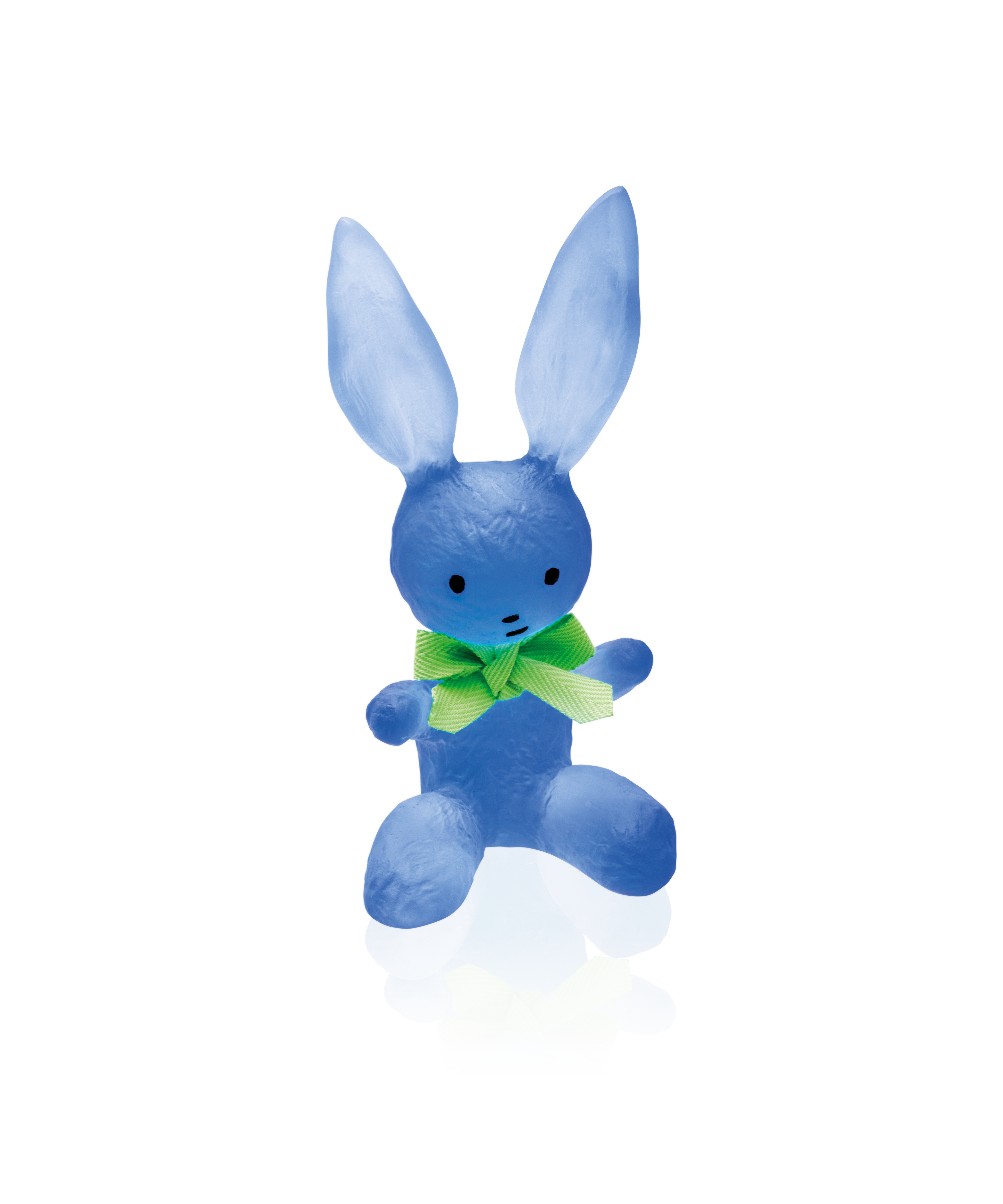 daum-art-cristal-pinpin-bleu-sculpture-serge-mansau-cristal image 1