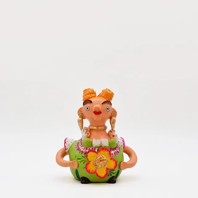 luisa-paix-o-boneca-barriguda-17cm-statuette-sign-e-pi-ce-unique-2 image 1