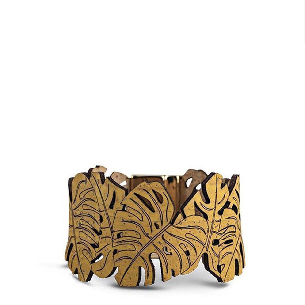 luisa-paix-o-tropic-bracelet-li-ge-jaune-16-5-cm-motifs image 1