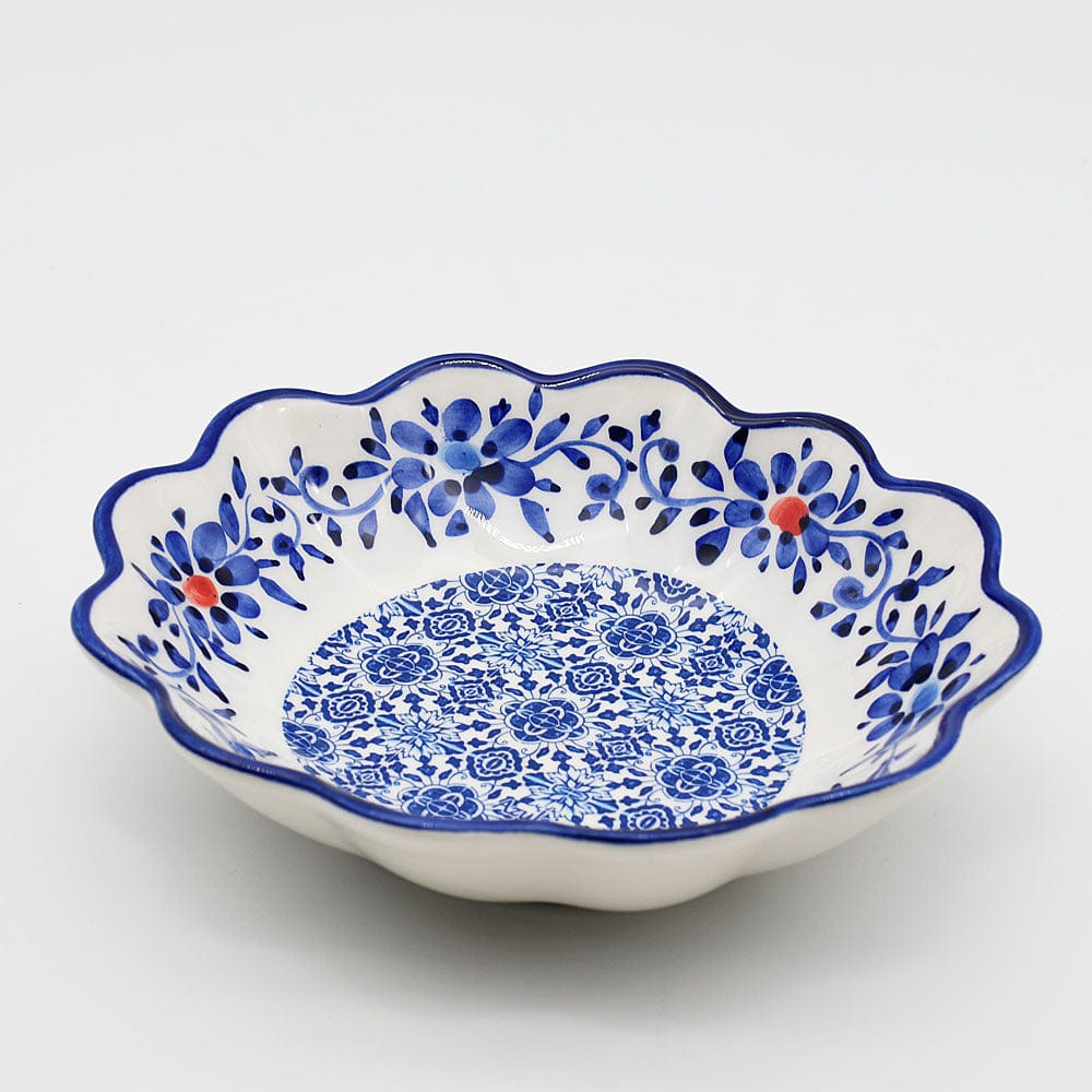 luisa-paix-o-tradicional-saladier-c-ramique-24-cm-bleu image 4