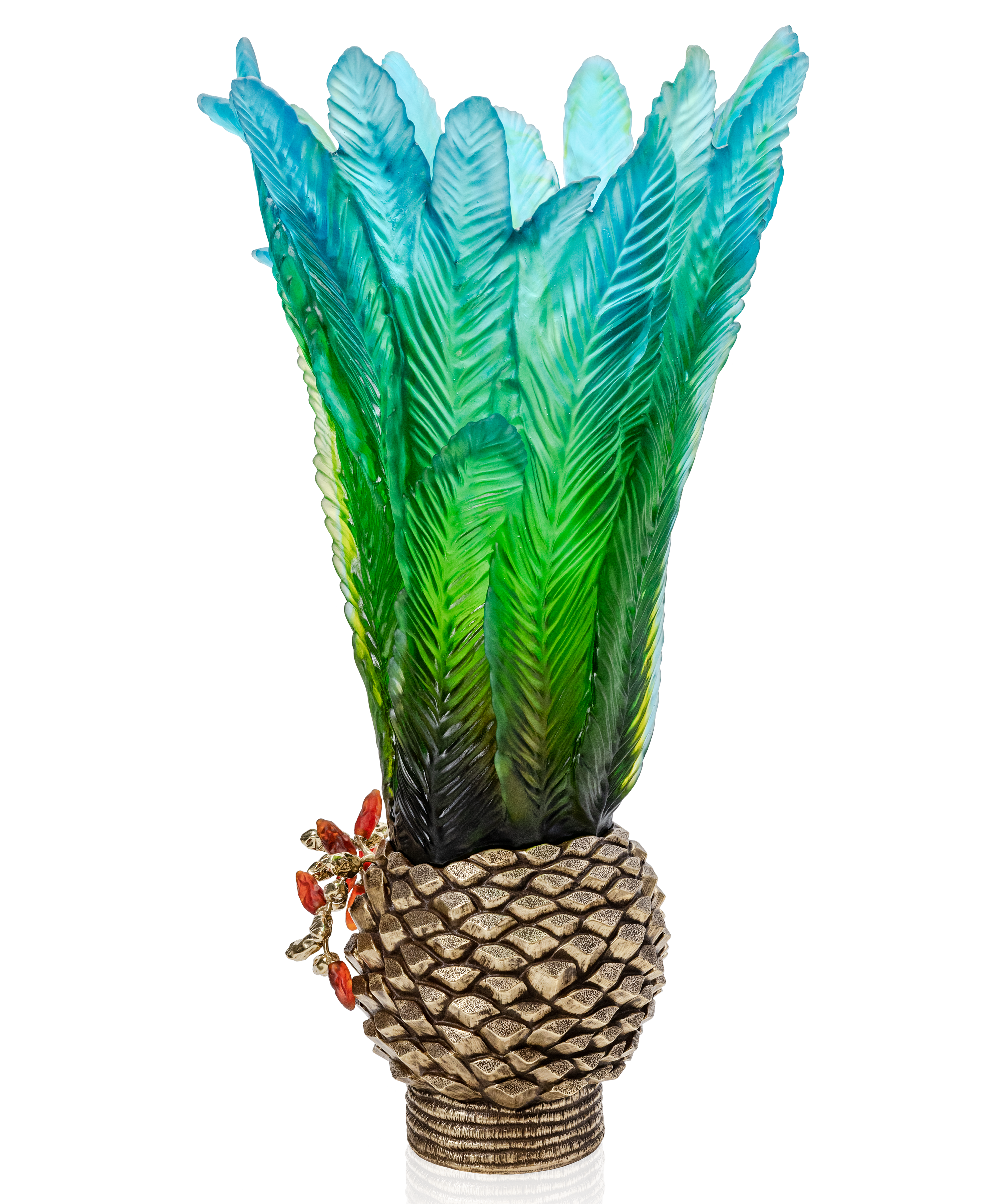daum-univers-v-g-tal-palm-beach-vase-prestige-99ex image 1