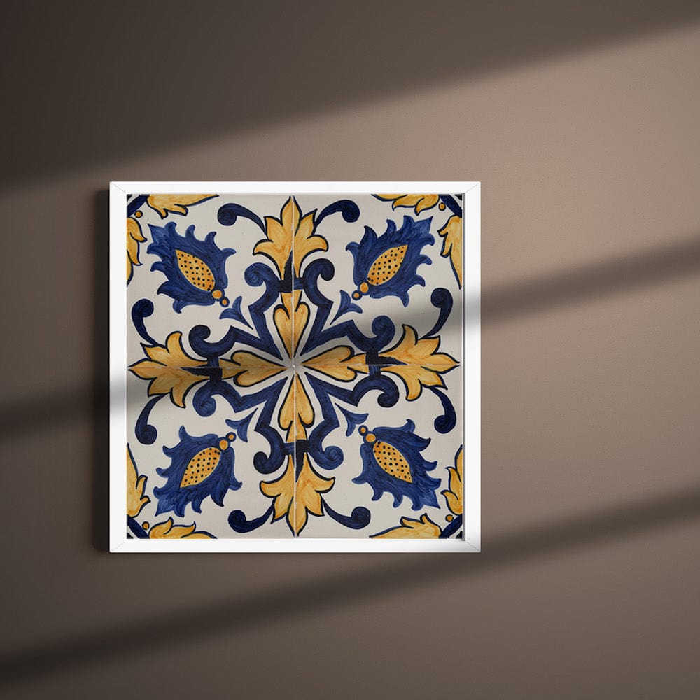 luisa-paix-o-azulejos-panneau-d-azulejos-28x28cm-4-carreaux-peints-main image 1