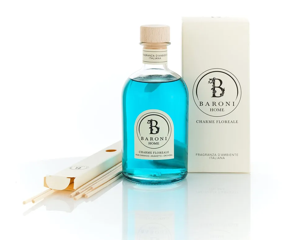 baroni-home-profumazioni-diffuseur-charme-florale-250-ml image 1