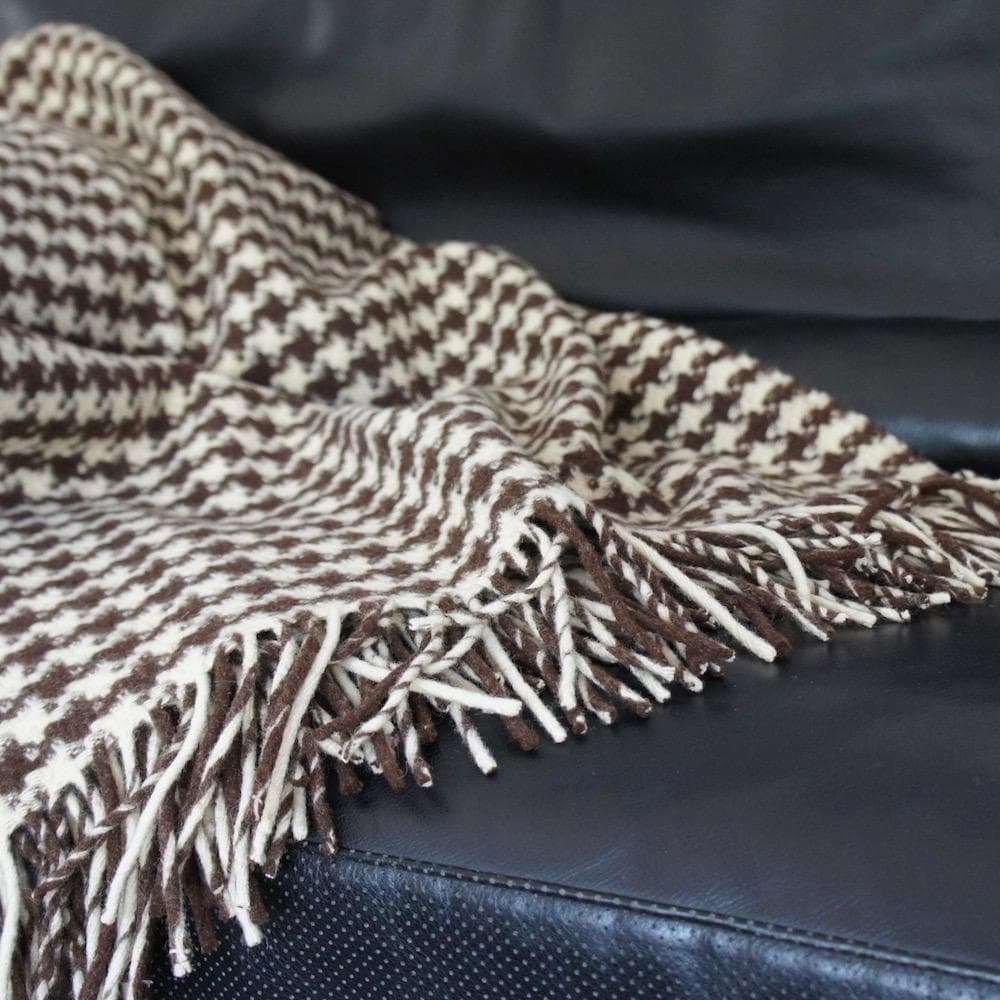 luisa-paix-o-plaid-laine-marron-beige-130-x-170-cm image 3