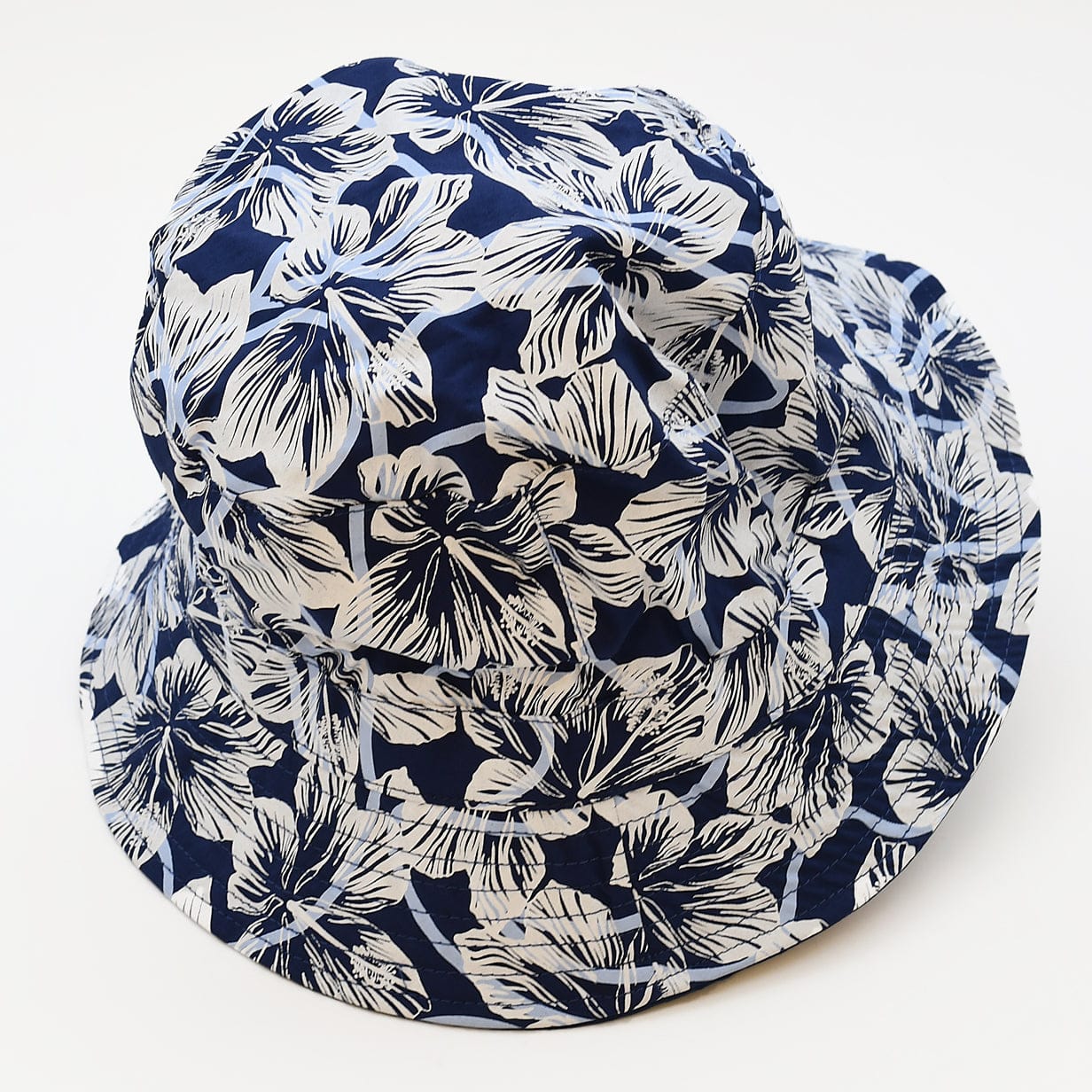 luisa-paix-o-bob-r-versible-coton-bleu-chapeau-m-56-57 image 5