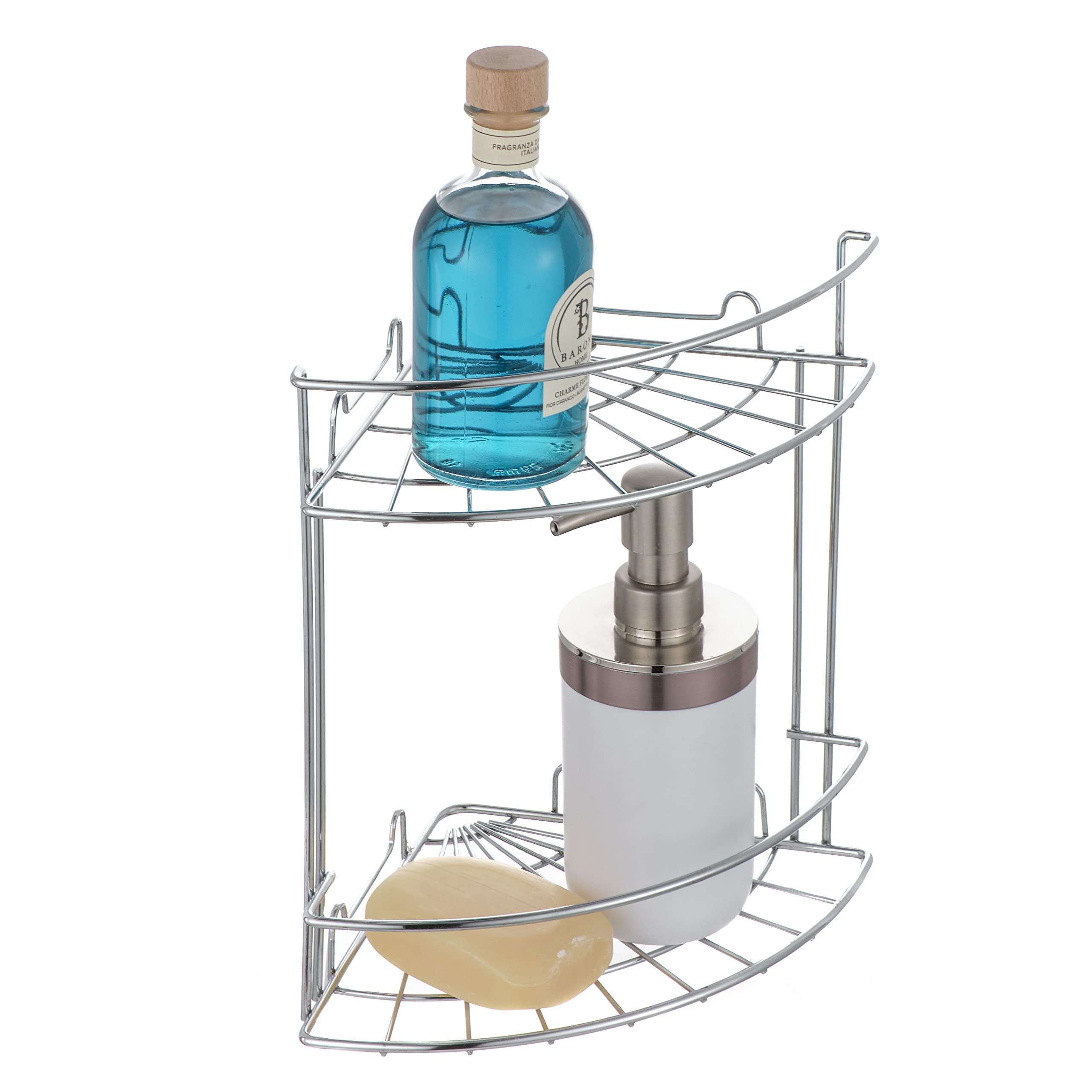 baroni-home-tutto-bagno-tag-re-douche-angle-acier-18x18x25-cm image 4