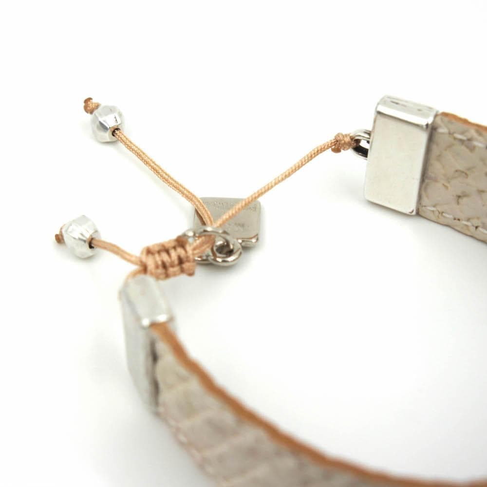 luisa-paix-o-bracelet-en-li-ge-blanc-bracelet-taille-unique-l-ger image 2