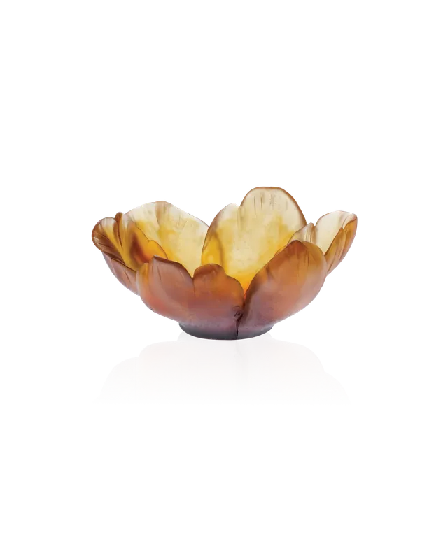 daum-univers-v-g-tal-tulipe-coupelle-ambre image 1