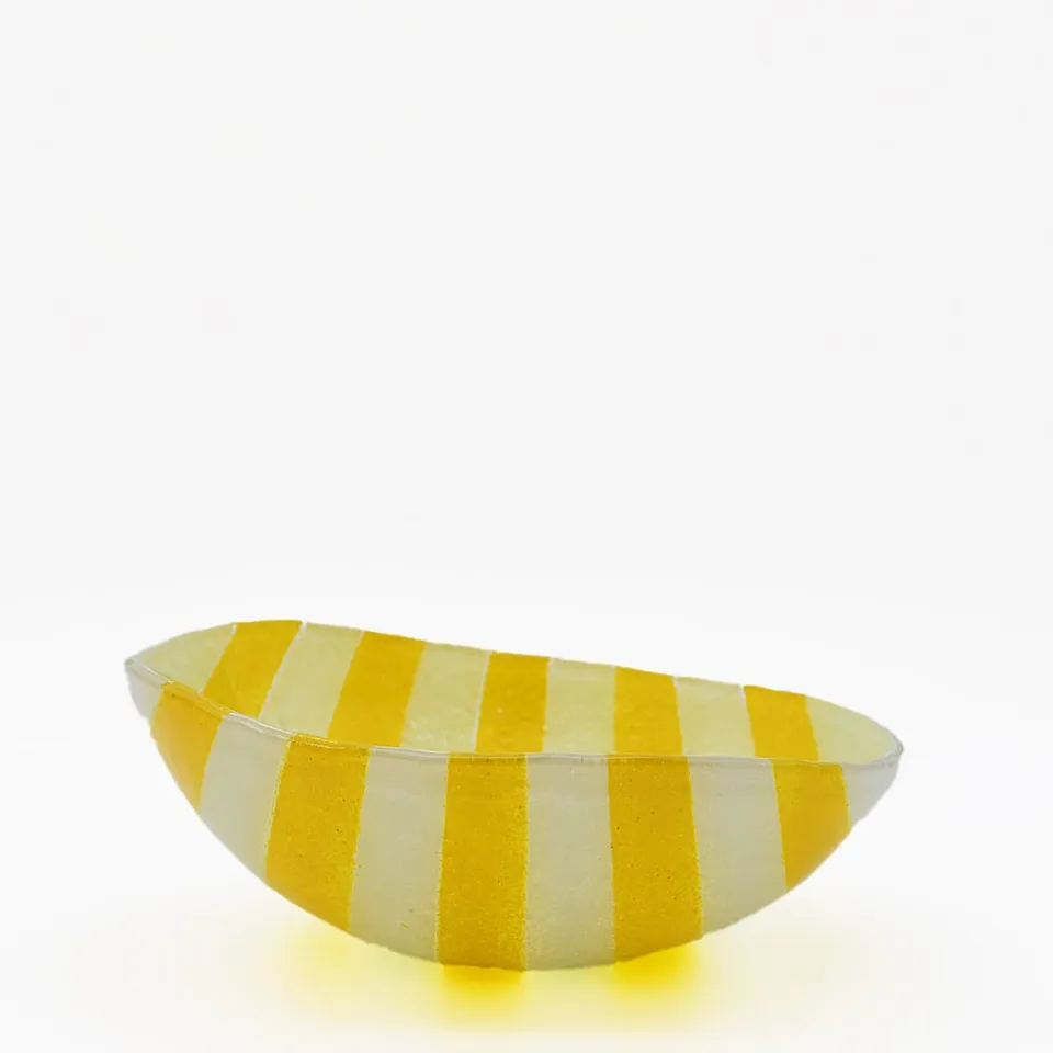 luisa-paix-o-saladier-marinha-grande-jaune-20cm-verre image 1