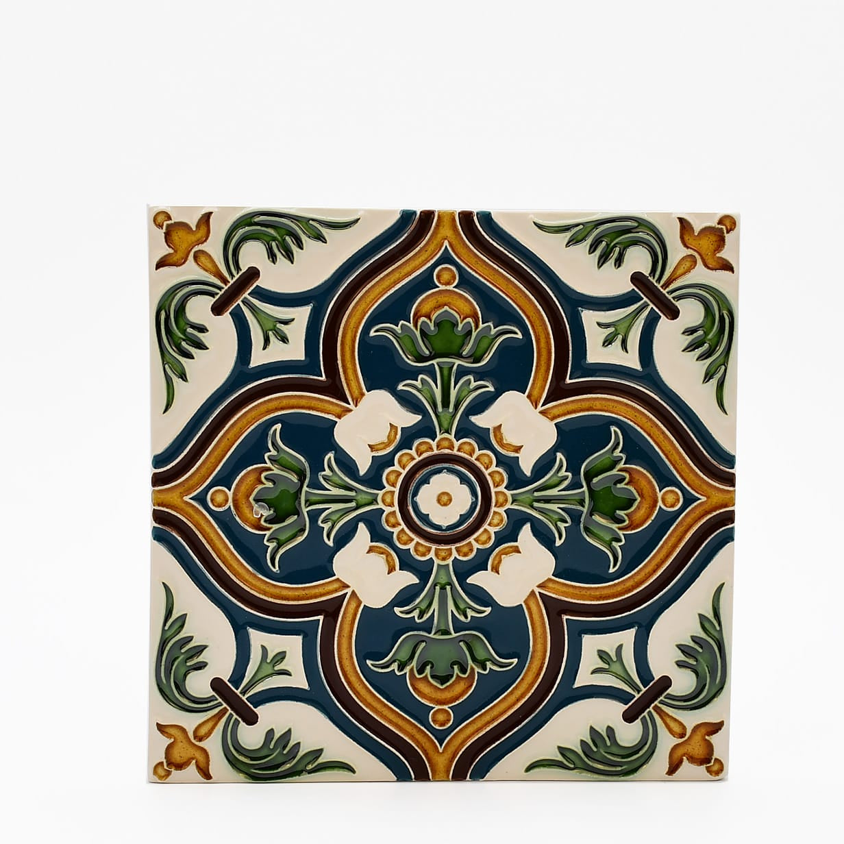 luisa-paix-o-azulejo-hispano-maure-14x14-cm-relief image 1