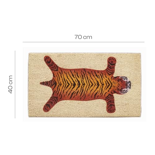 baroni-home-paillasson-coco-cuir-tigre-70x40cm-antid-rapant image 6