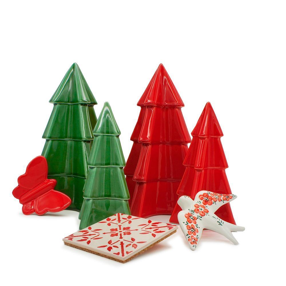 luisa-paix-o-sapin-c-ramique-rouge-d-coration-28cm image 4