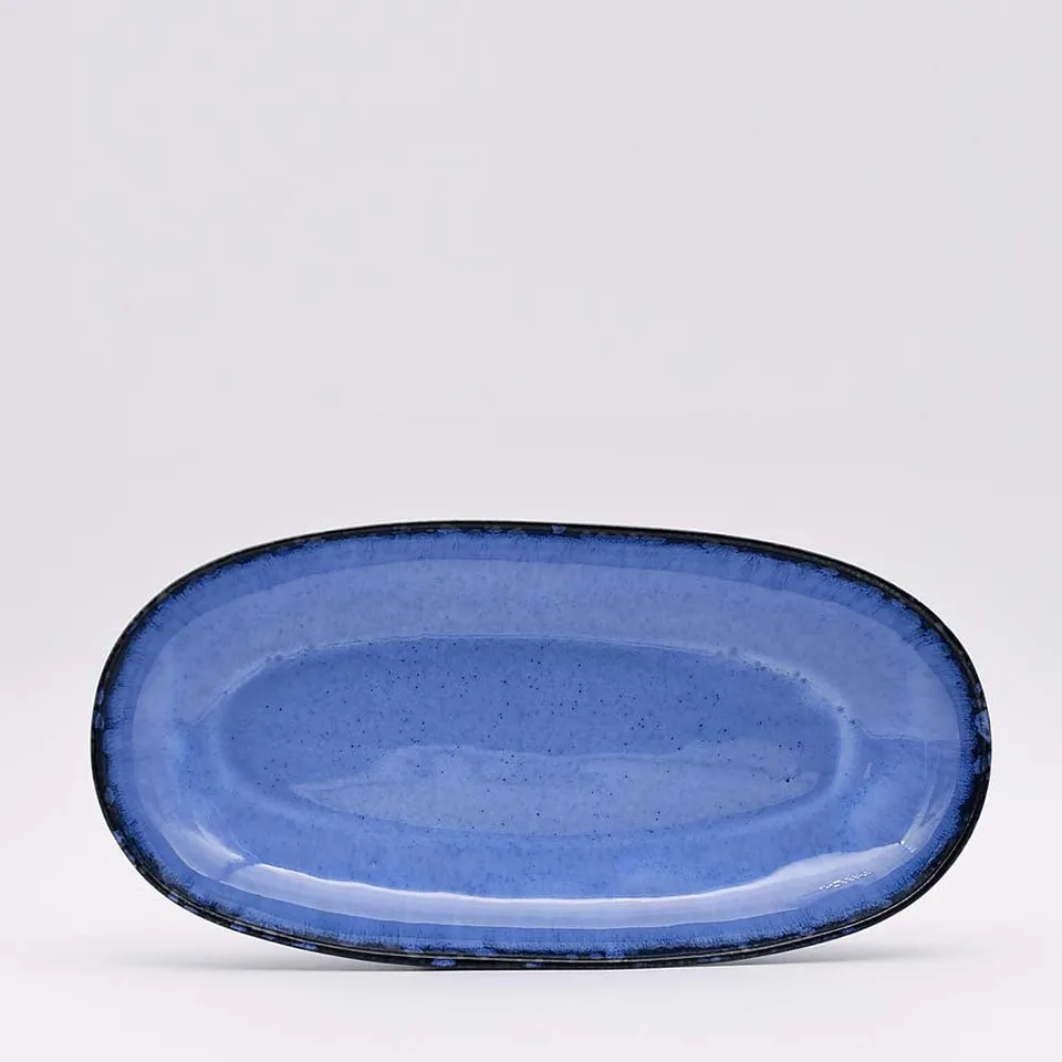 luisa-paix-o-amazonia-plat-de-service-gr-s-bleu-34-cm image 1