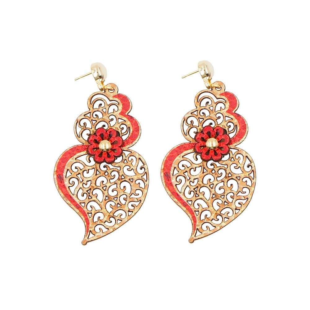luisa-paix-o-boucles-li-ge-coeur-de-viana-rouges-7-cm image 2