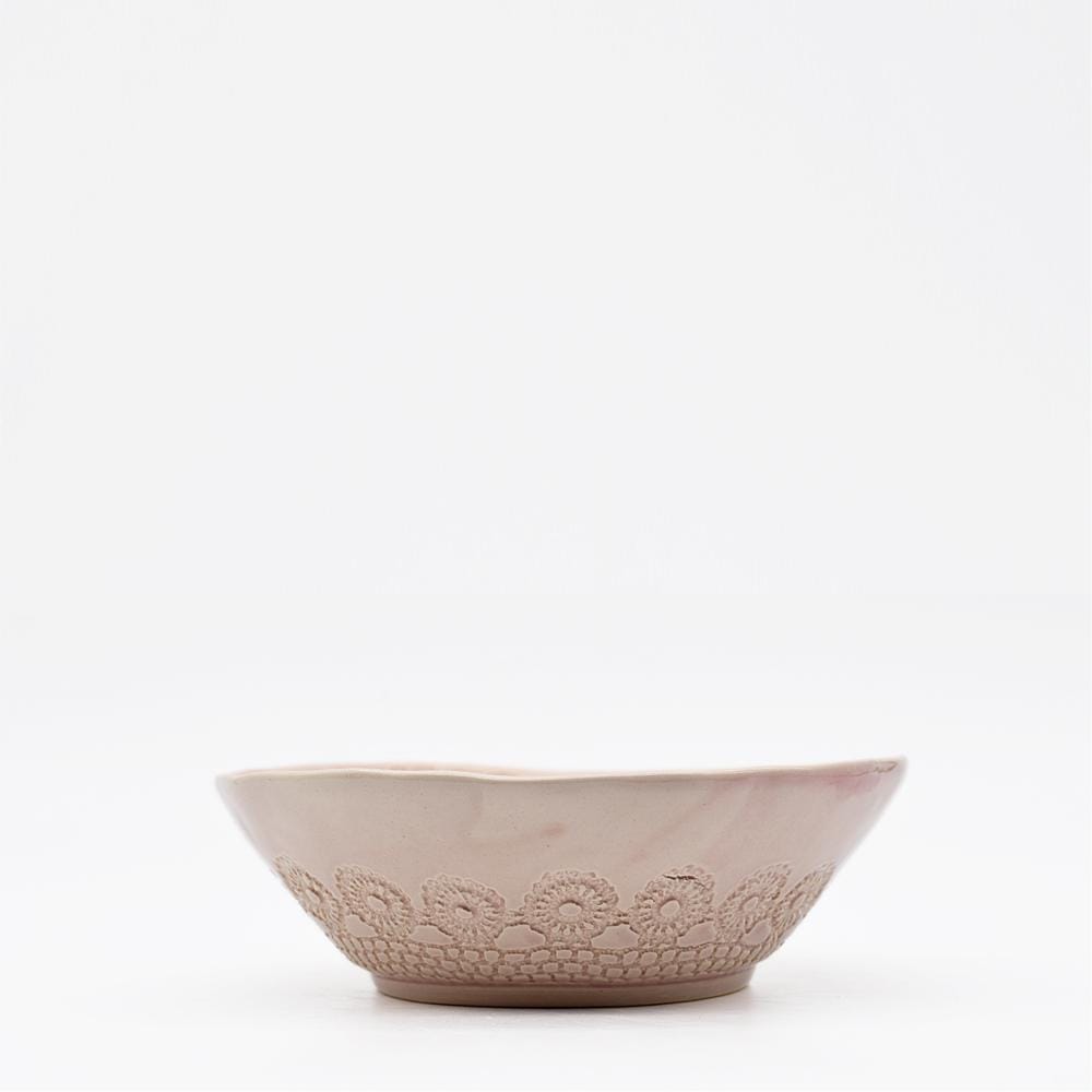 luisa-paix-o-flores-saladier-19cm-rose-c-ramique-artisanale image 1