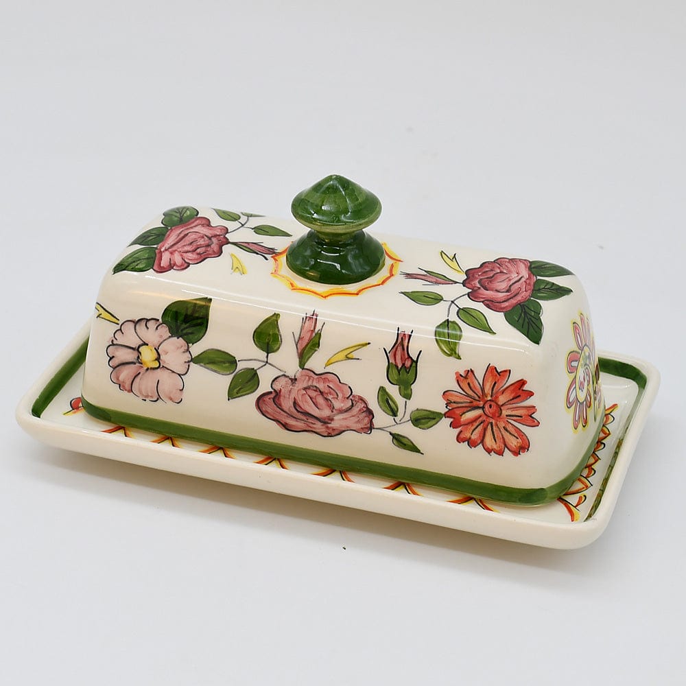luisa-paix-o-viana-beurrier-c-ramique-floral-avec-couvercle image 3