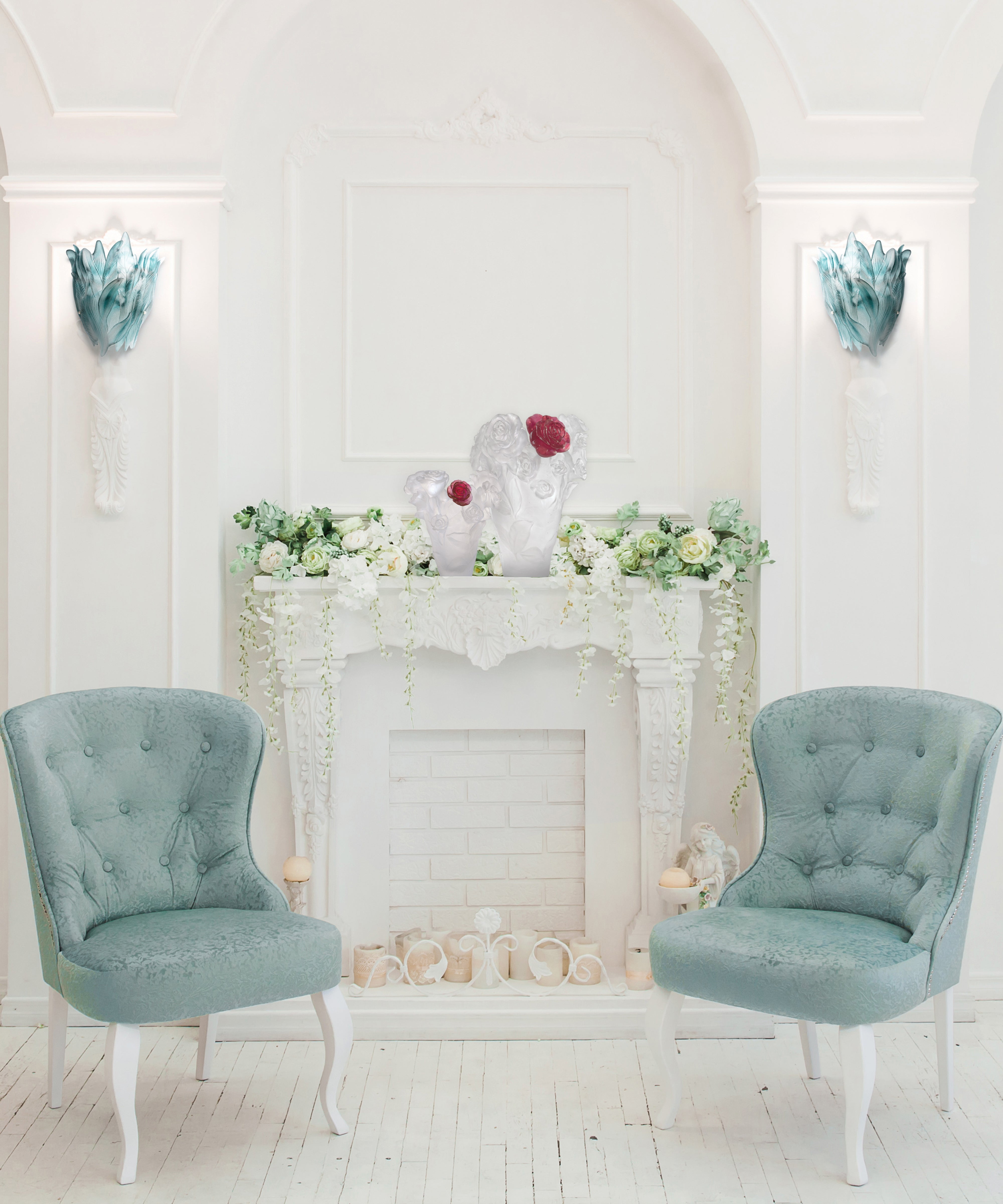 daum-univers-v-g-tal-rose-passion-vase-petit-mod-le-blanc image 2