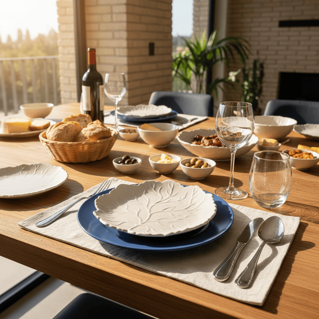 luisa-paix-o-assiette-folha-blanche-21-cm-c-ramique image 2