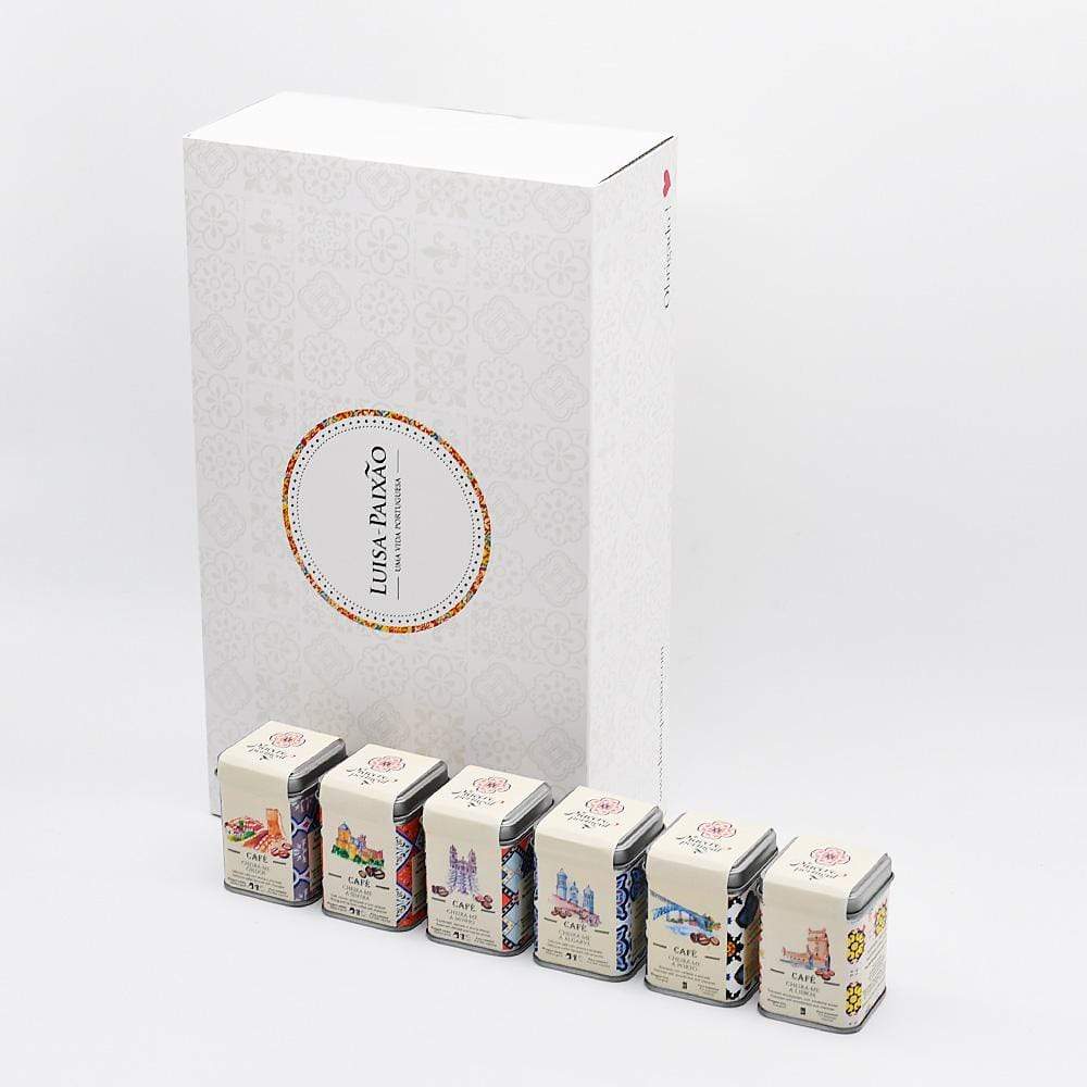 luisa-paix-o-bica-coffret-6-caf-s-moulus-portugais-cadeau image 2