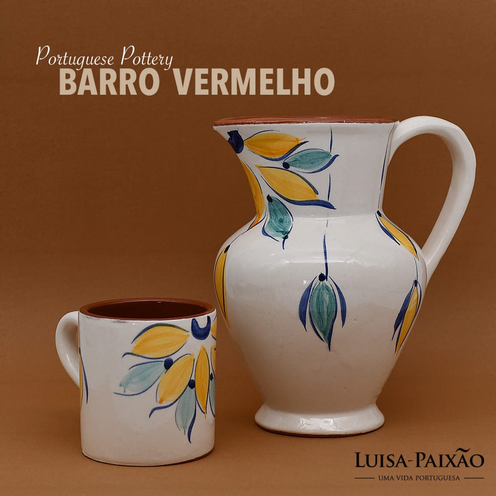 luisa-paix-o-carafe-terre-cuite-jaune-1l-artisanale image 4